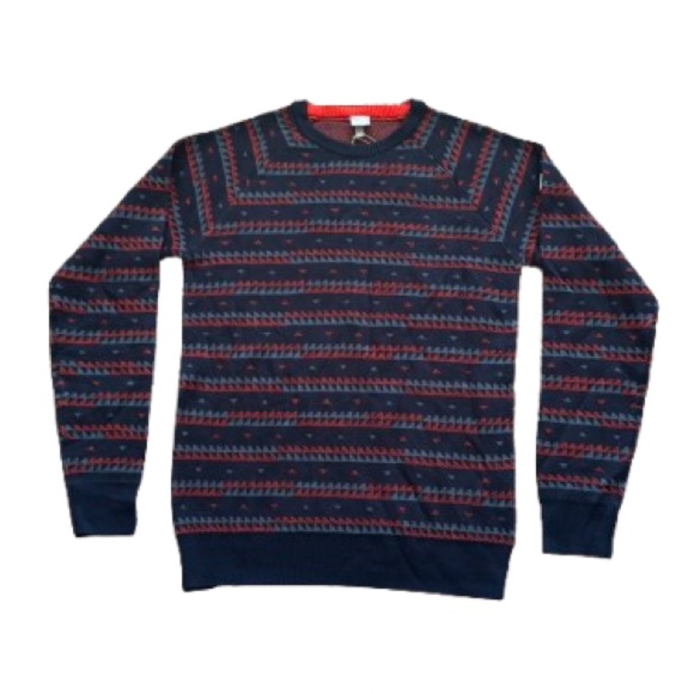 298 BENCH‎ Men’s Knit Crewneck Wool-Blend Sweater - Size: Medium